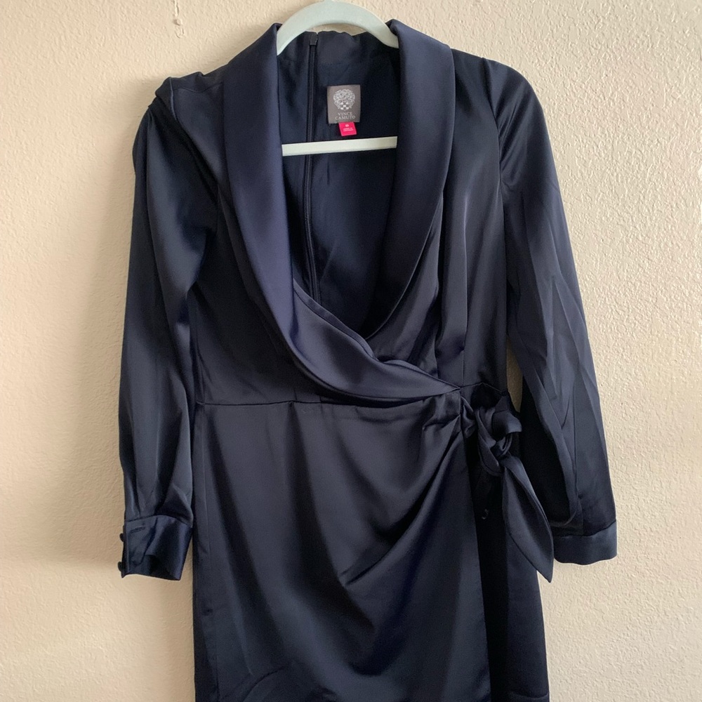 Vincent camuto blue dress with tags